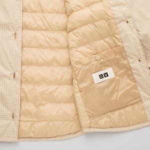 Christophe Lemaire Uniqlo Checked Padded Jacket